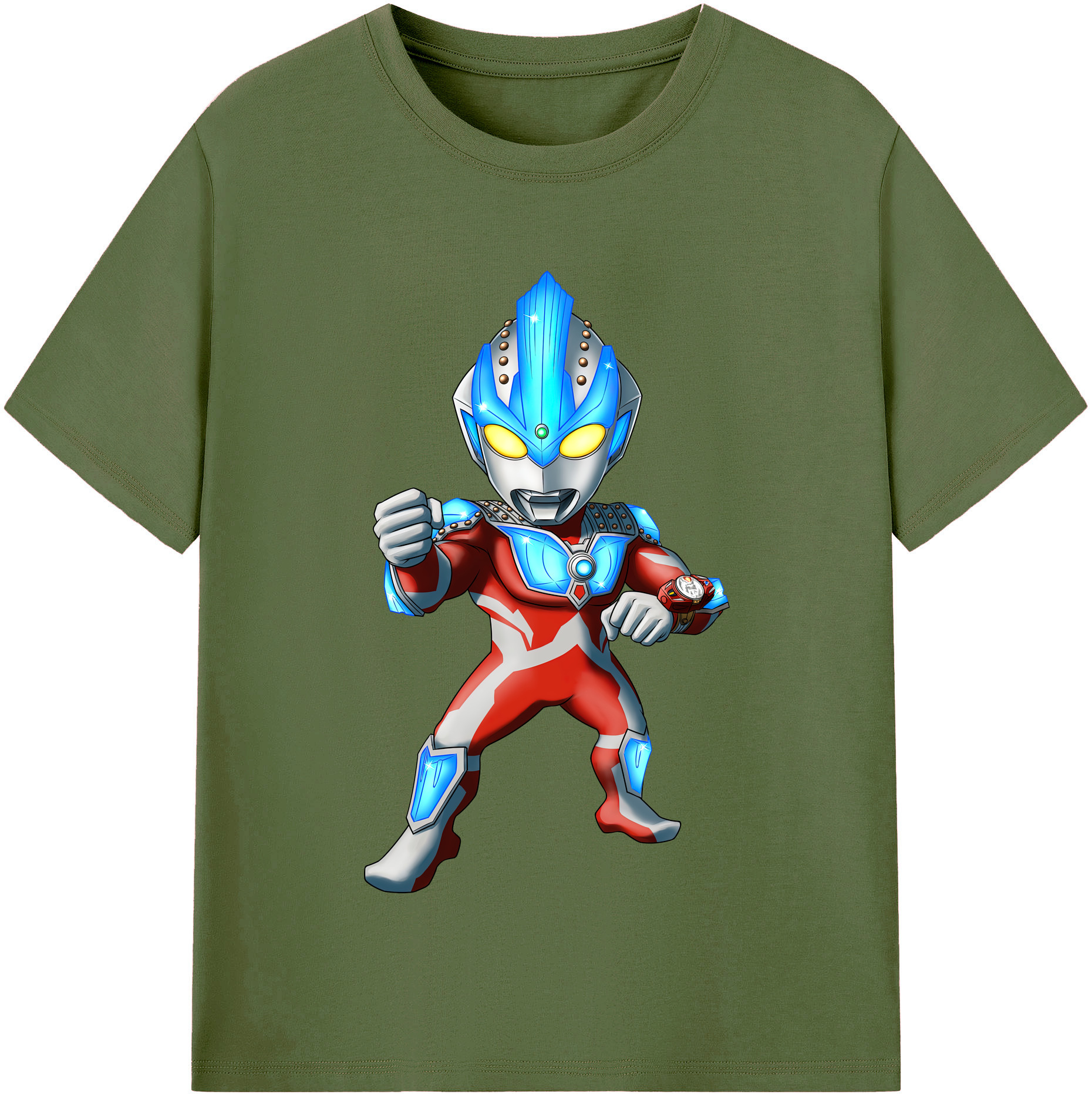 （画像用） ウルトラマン Ultraman 綿100％半袖Tシャツ（フロントプリント）